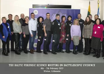 Baltijos šalių Daktiloskopinių Tyrimų Specialistų Susitikimas