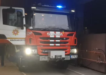 Antradienio Rytą Kaišiadoryse Degė Automobilis