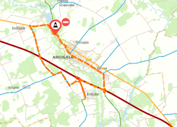 Pablogėjus Tilto Būklei, Uždaromas Eismas Tiltu Per Dubysą