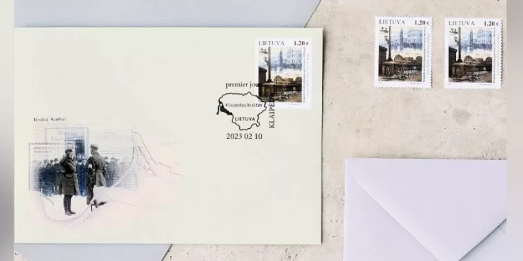 Klaipėdos Krašto Prijungimo šimtmečio Atminimas – Pašto ženkle Klaipėdos Krašto Prijungimo šimtmečio Atminimas – Pašto ženkle