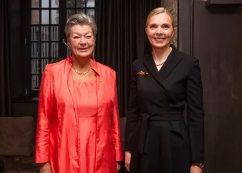 Ministrės A. Bilotaitės Susitikime Su Europos Komisare – Apie Stiprinamą Sienos Apsaugą Ir Lietuvos Pastangas Stabdant Neteisėtą Migraciją