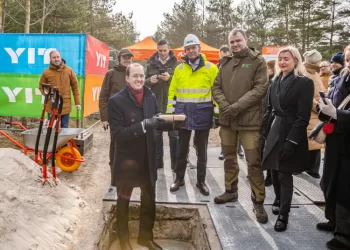 Kuršių Nerijoje Paskelbta Pėsčiųjų Ir Dviračių Tako Rekonstrukcijos Darbų Pradžia