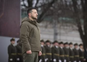 Ukrainos prezidentas Volodymyras Zelenskis Rusijos invazijos metinių proga paskelbė „nenugaliojamumo metais“