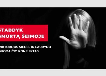 Viktorija Siegel padėkojo medicinos specialistams už suteiktą pagalbą ir pareigūnams už jų greitą reakciją po namuose įvykusio konflikto