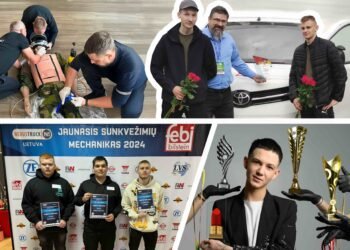 Nuo mokyklos suolo – į tarptautines profesijų scenas