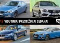 Renkamės vidutinės klasės prestižinį sedaną arba universalą – TOP 5 anot Lietuvos vairuotojų