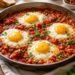 Receptas: Shakshuka su fetos sūriu ir šviežiomis žolelėmis Receptas: Shakshuka su fetos sūriu ir šviežiomis žolelėmis