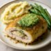 Receptas: Vištienos Cordon Bleu su žolelių sviestu