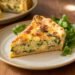 Receptas: Prancūziškas quiche su ožkos sūriu ir špinatais Receptas: Prancūziškas quiche su ožkos sūriu ir špinatais